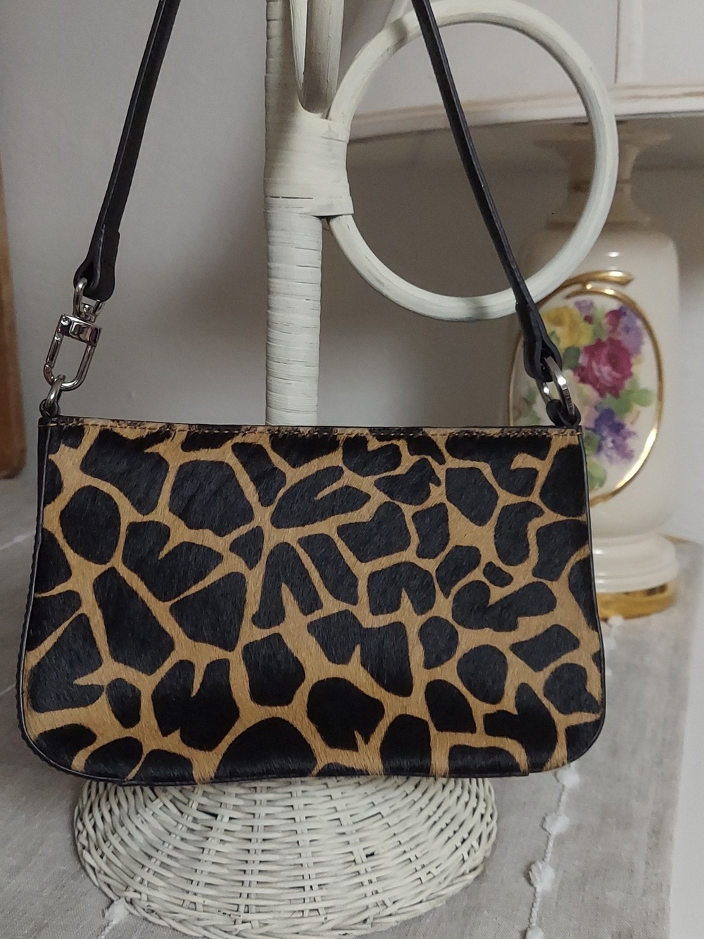 Giraffe Print Carolee Shoulder Bag